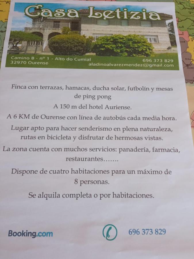 Casa Telizia Guest House Ourense Exterior foto